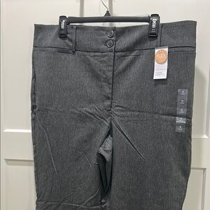 Lane Bryant Gray Straight Leg Pants